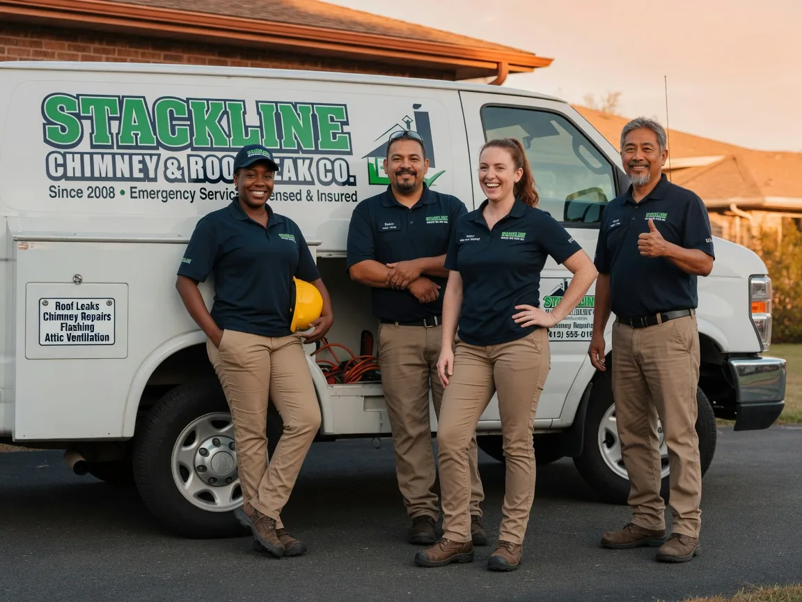 Chimney flashing repair company in Belton, TX